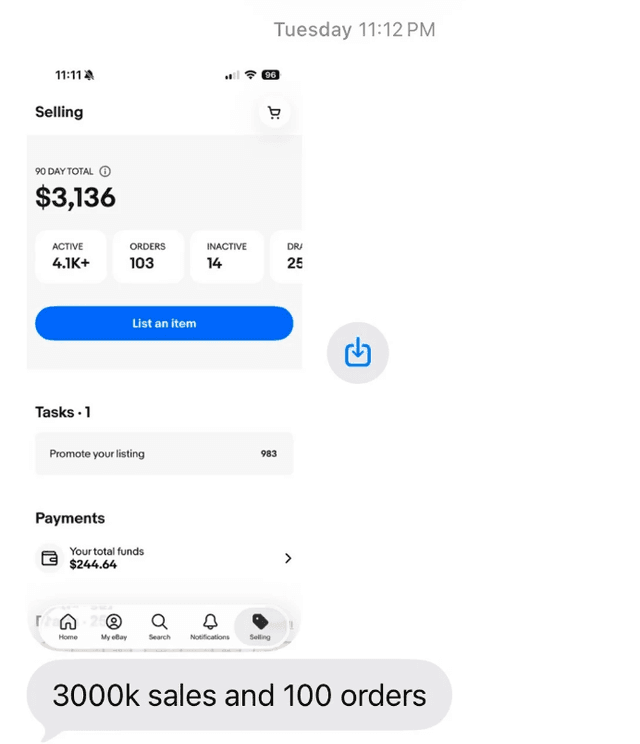 3000k sales